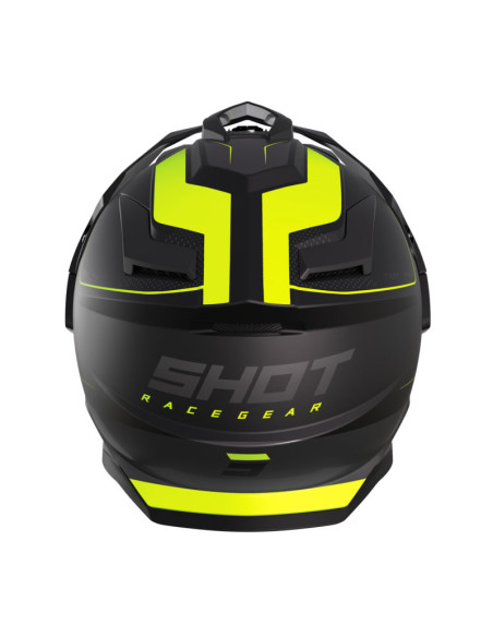 Casque Shot Trek Max Vision Rally - Jaune fluo