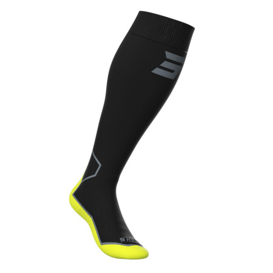 Chaussettes moto enfant Shot Line - Jaune fluo