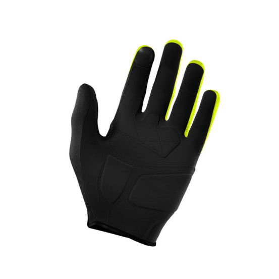 Gants cross Shot Drift Onyx - Jaune fluo