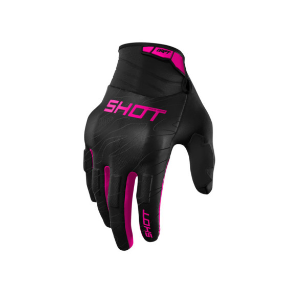 Gants cross Shot Drift Onyx - Rose