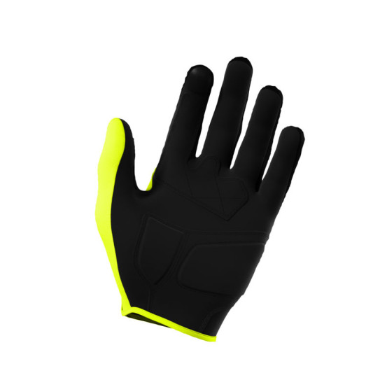 Gants cross Shot Vision Tech - Jaune fluo