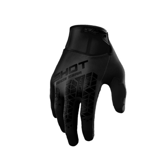 Gants cross Shot Vision Tech - Noir