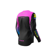 Maillot cross enfant Shot 2026 Draw Block - Rose 2