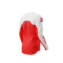 Maillot cross enfant Shot 2026 Draw Daytona - Rouge 2