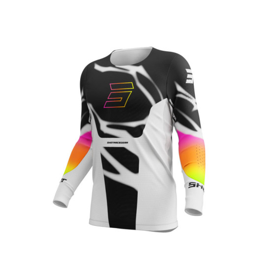 Maillot cross Shot 2026 Aerolite Devil - Noir