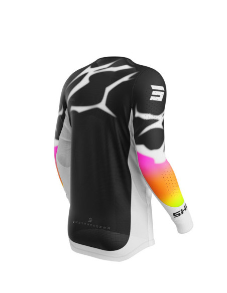 Maillot cross Shot 2026 Aerolite Devil - Noir