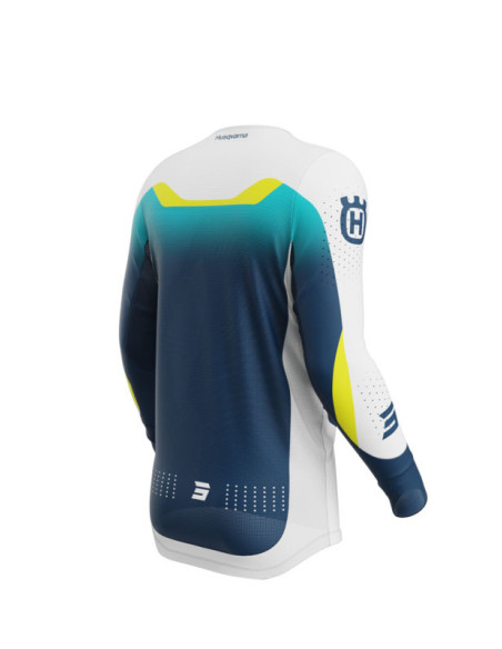 Maillot cross Shot 2026 Aerolite Husqvarna - Bleu