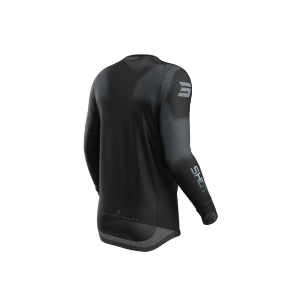 Maillot cross Shot 2026 Aerolite Space - Noir