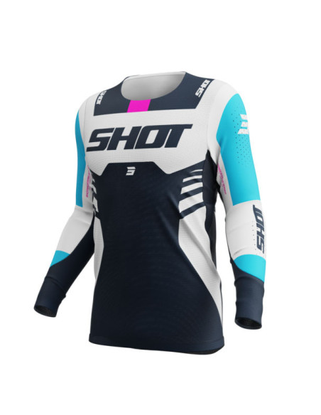 Maillot cross Shot 2026 Aerolite Sprint - Bleu