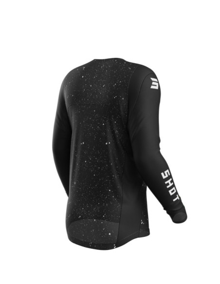 Maillot cross Shot 2026 Contact Art - Noir