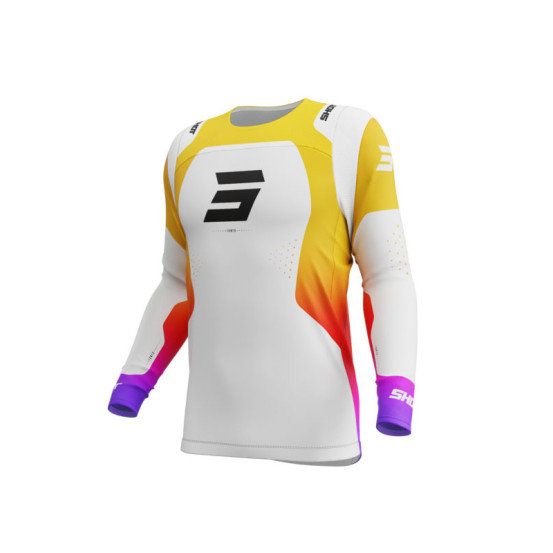 Maillot cross Shot 2026 Contact Ionyx - Blanc
