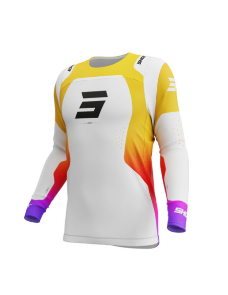 Maillot cross Shot 2026 Contact Ionyx - Blanc