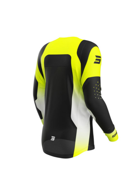 Maillot cross Shot 2026 Contact Ionyx - Jaune fluo