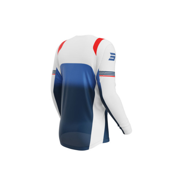 Maillot cross Shot 2026 Contact Linear - Bleu