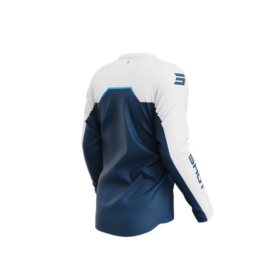 Maillot cross Shot 2026 Devo Daytona - Bleu