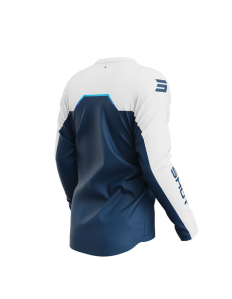 Maillot cross Shot 2026 Devo Daytona - Bleu