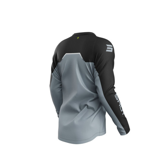 Maillot cross Shot 2026 Devo Daytona - Jaune fluo