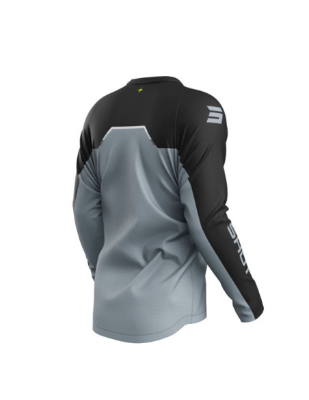 Maillot cross Shot 2026 Devo Daytona - Jaune fluo