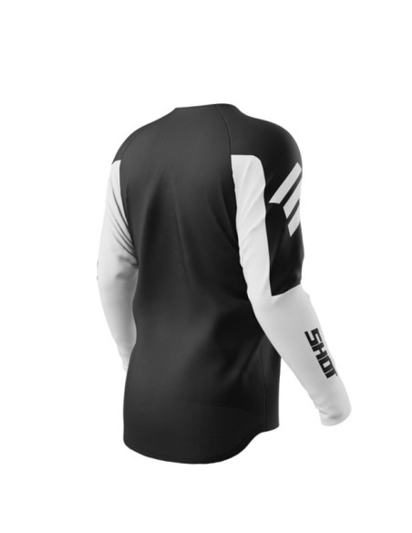 Maillot cross Shot 2026 Draw Private - Blanc