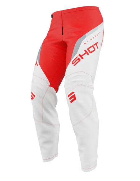 Pantalon cross enfant Shot 2026 Draw Daytona - Rouge