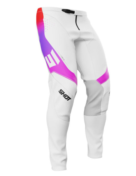 Pantalon cross Shot 2026 Contact Ionyx - Blanc