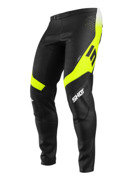 Pantalon cross Shot 2026 Contact Ionyx - Jaune fluo