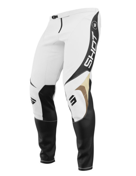 Pantalon cross Shot 2026 Contact Manta - Blanc