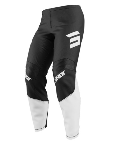 Pantalon cross Shot 2026 Draw Private - Blanc