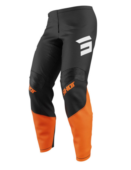 Pantalon cross Shot 2026 Draw Private - Orange