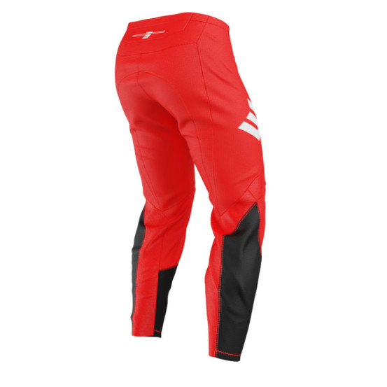 Pantalon cross Shot 2026 Draw Private - Rouge