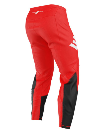 Pantalon cross Shot 2026 Draw Private - Rouge
