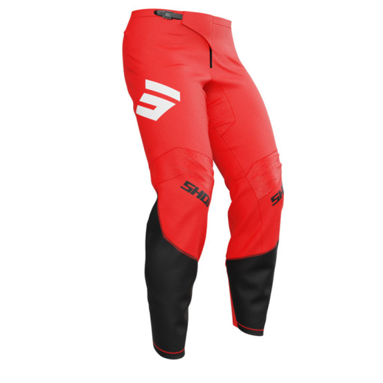 Pantalon cross Shot 2026 Draw Private - Rouge