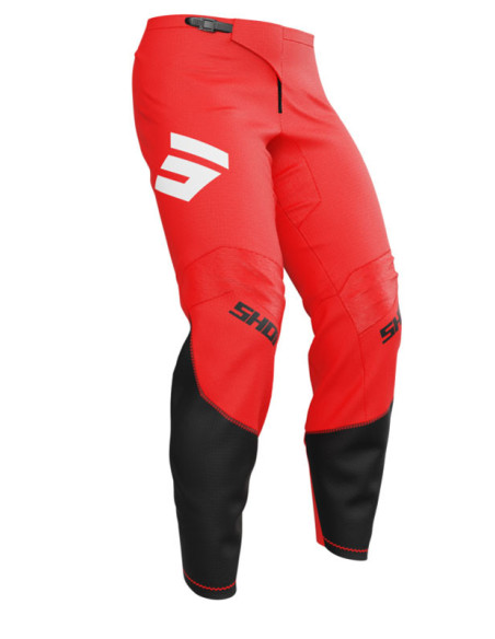 Pantalon cross Shot 2026 Draw Private - Rouge