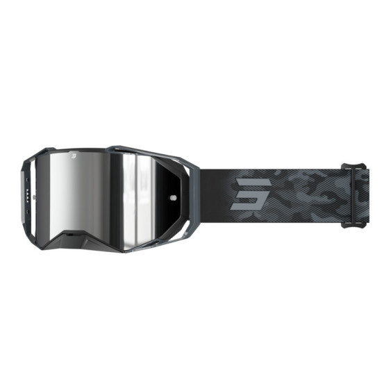 Masque cross Shot Lite Patrol - Gris Mat