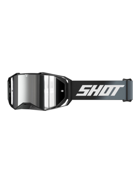 Masque cross Shot Lite Solid - Noir Mat