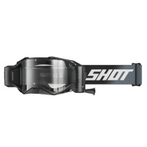 Masque cross Shot Lite roll-off Solid - Noir Mat