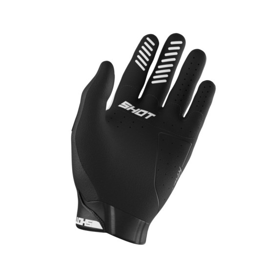 Gants cross Shot Race Evo - Blanc