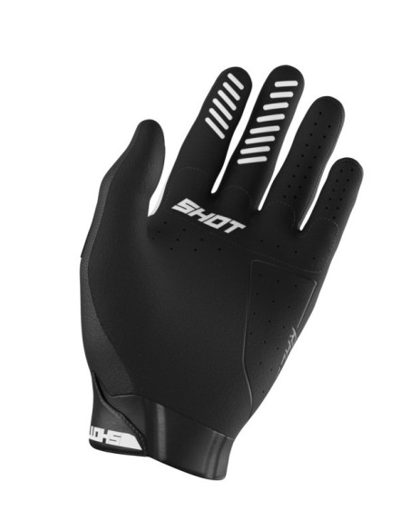 Gants cross Shot Race Evo - Blanc