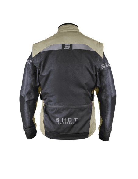 Veste enduro Shot Racetech - Noir Sable