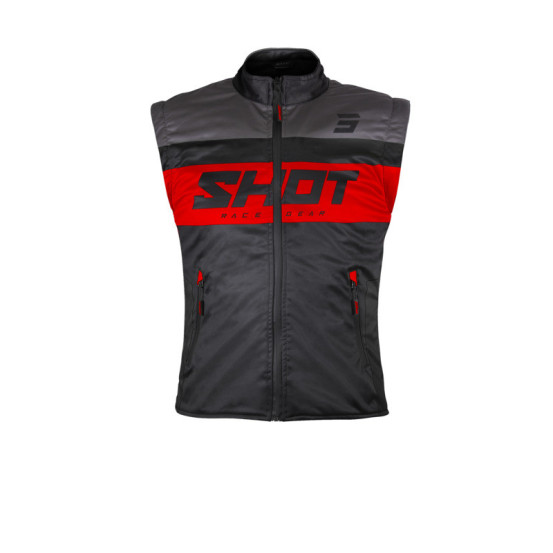 Bodywarmer Shot Lite - Noir Rouge