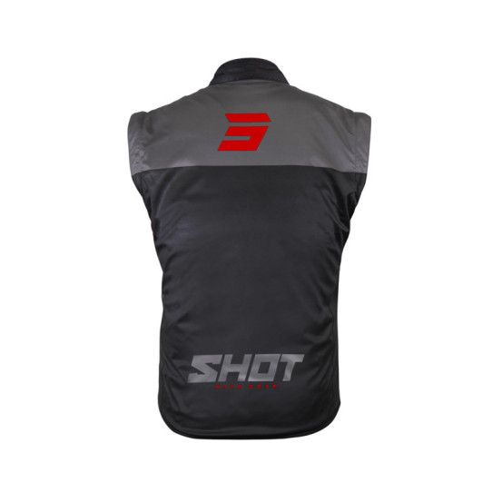 Bodywarmer Shot Lite - Noir Rouge