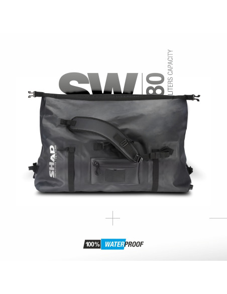 Sac arrière de selle imperméable SHAD SW80 80 litres