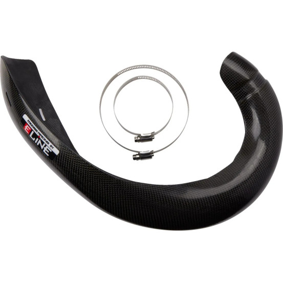 Protection carbone Moose Racing pour pot Origine KTM 125 SX Husqvarna 125 TC 2023-2024