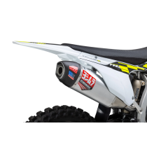 Ligne complète YOSHIMURA USA RS-12 Signature Series - Inox & carbone - Triumph 250 TF-X 2024-2025 2