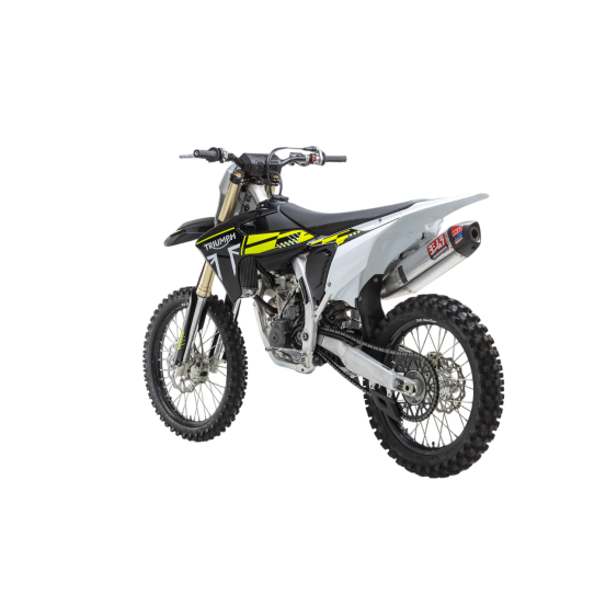 Ligne complète YOSHIMURA USA RS-12 Signature Series - Inox & carbone - Triumph 250 TF-X 2024-2025