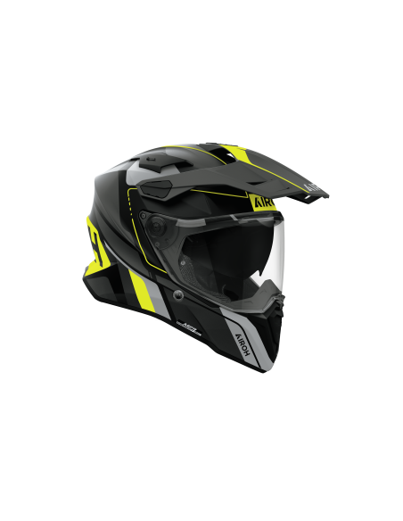 Casque moto adventure Airoh 2026 Commander 2 Skip - Jaune