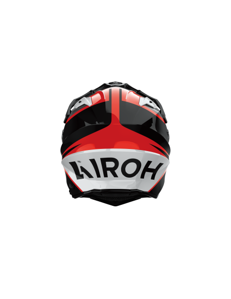 Casque moto adventure Airoh 2026 Commander 2 Skip - Rouge