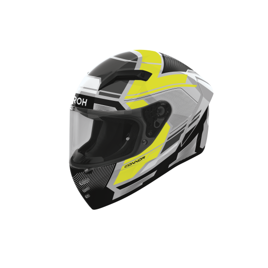 Casque moto Airoh 2026 Connor Ego - Jaune