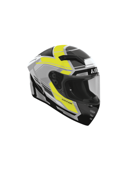 Casque moto Airoh 2026 Connor Ego - Jaune