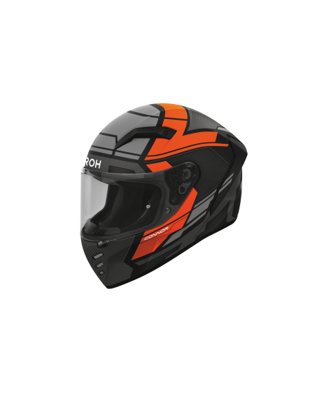 Casque moto Airoh 2026 Connor Ego - Orange